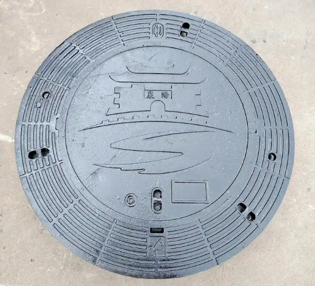 翁牛特球墨铸铁井盖定制款展示